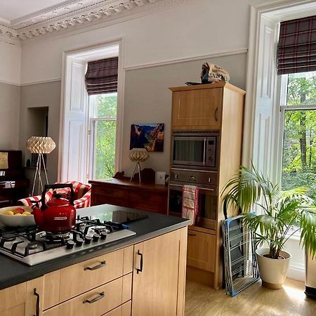 גלאזגו Beautiful Double Room In Idyllic West End Townhouse מראה חיצוני תמונה