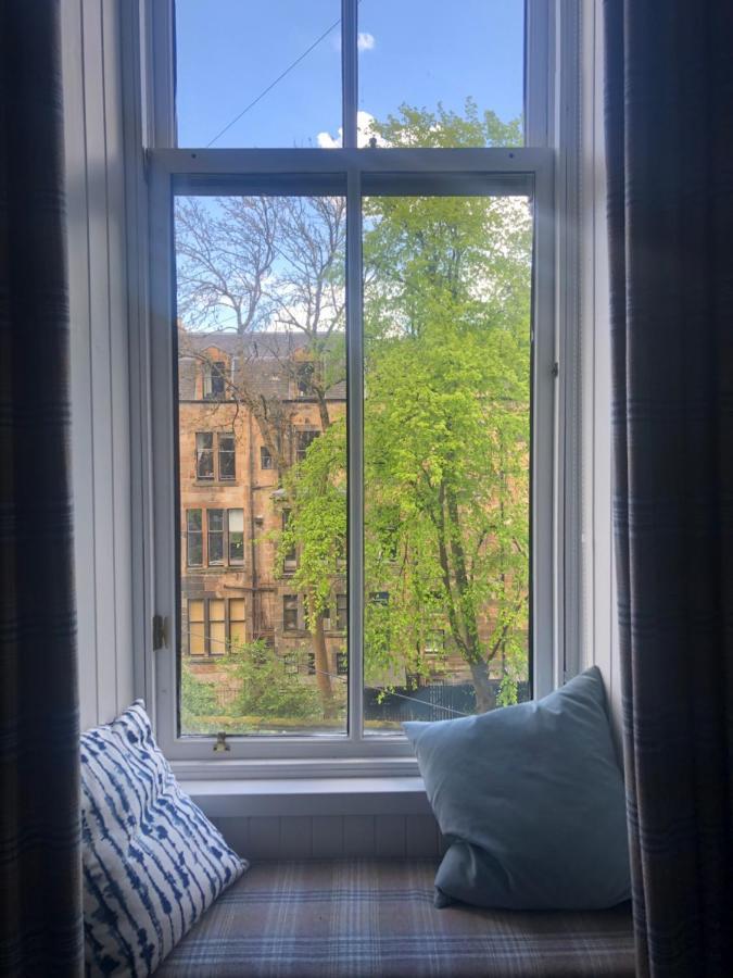 גלאזגו Beautiful Double Room In Idyllic West End Townhouse מראה חיצוני תמונה